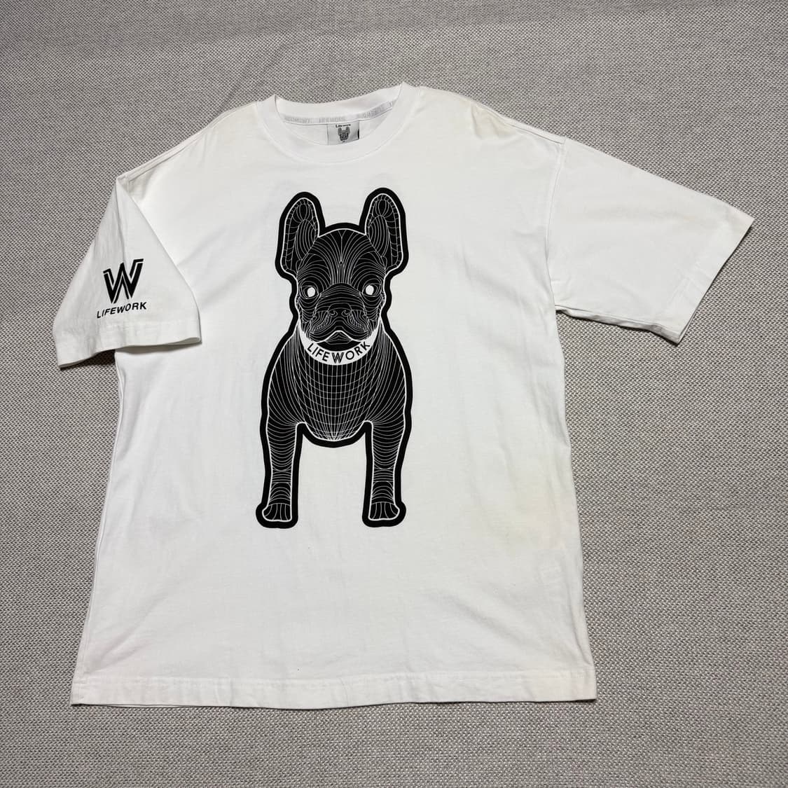라이프워크 빅로고 반팔티 상품이미지1