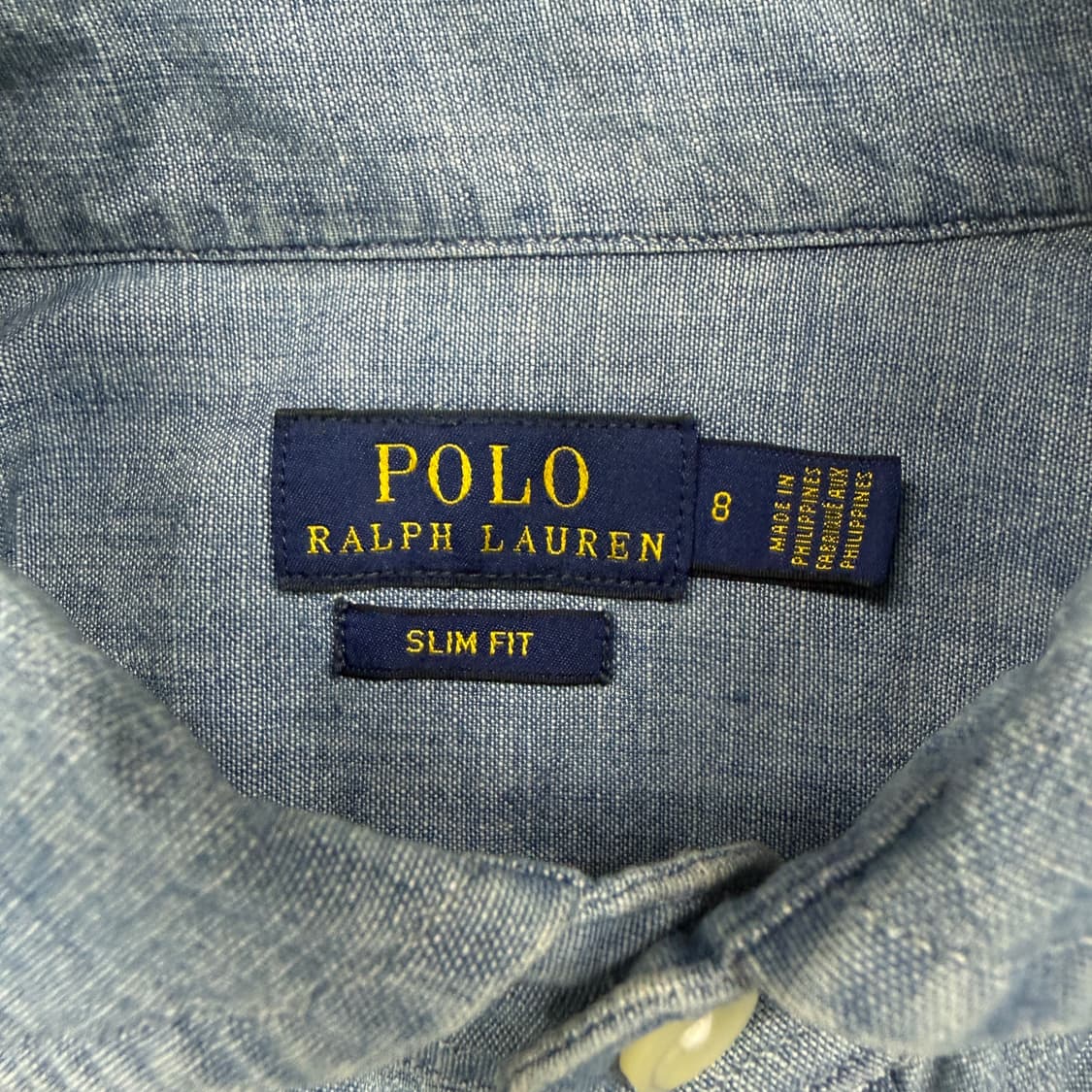 (우먼즈S)폴로 랄프로렌 샴브레이 셔츠 상품이미지2