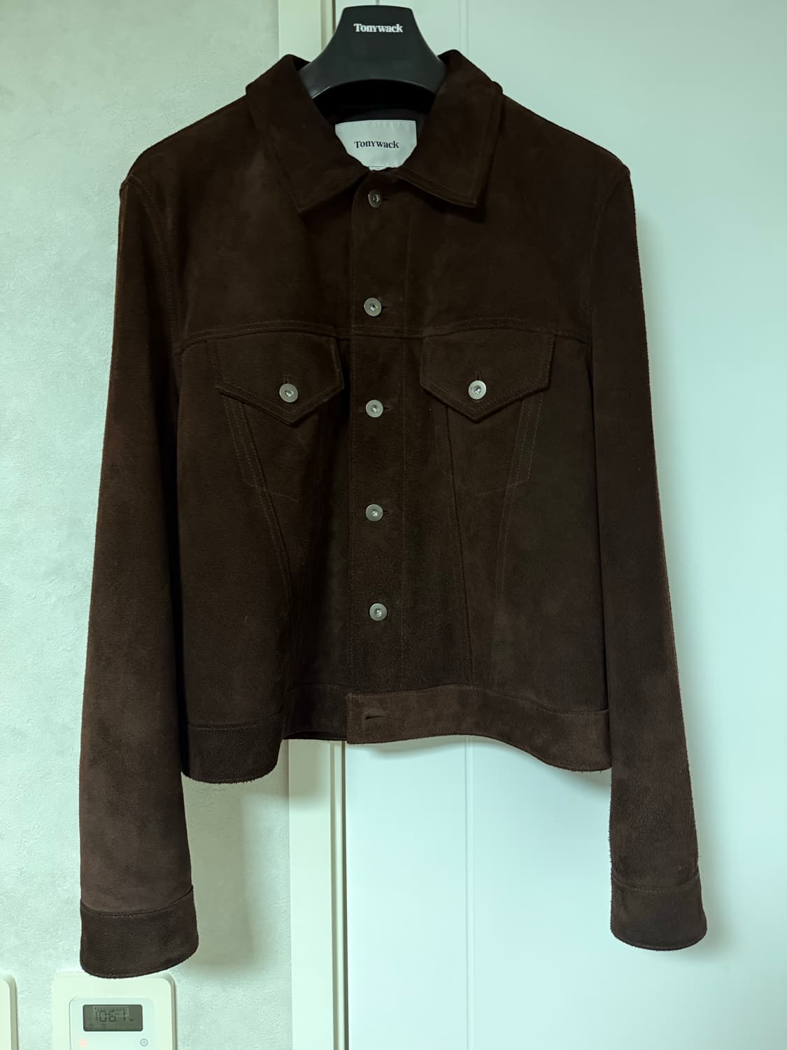 24FW 토니웩 스웨이드 트러커 다크브라운 상품이미지1