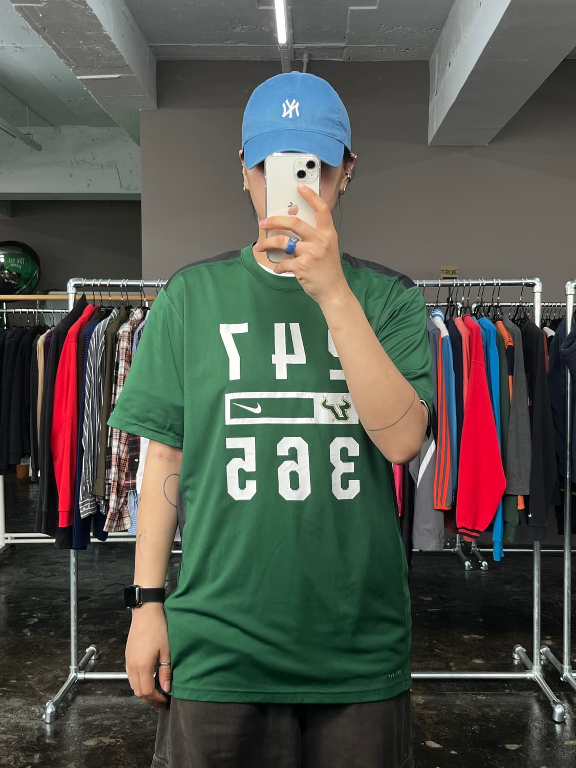 나이키 프린팅 드라이핏 반팔 티셔츠 상품이미지1