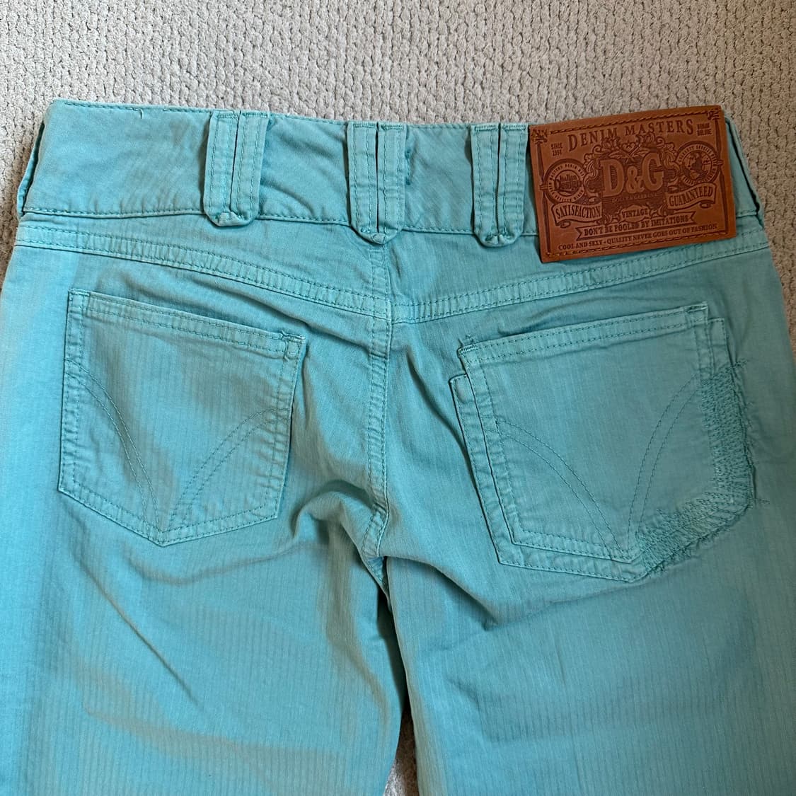 돌체앤가바나 D&G 이탈리아 메이드 컬러 팬츠 상품이미지9