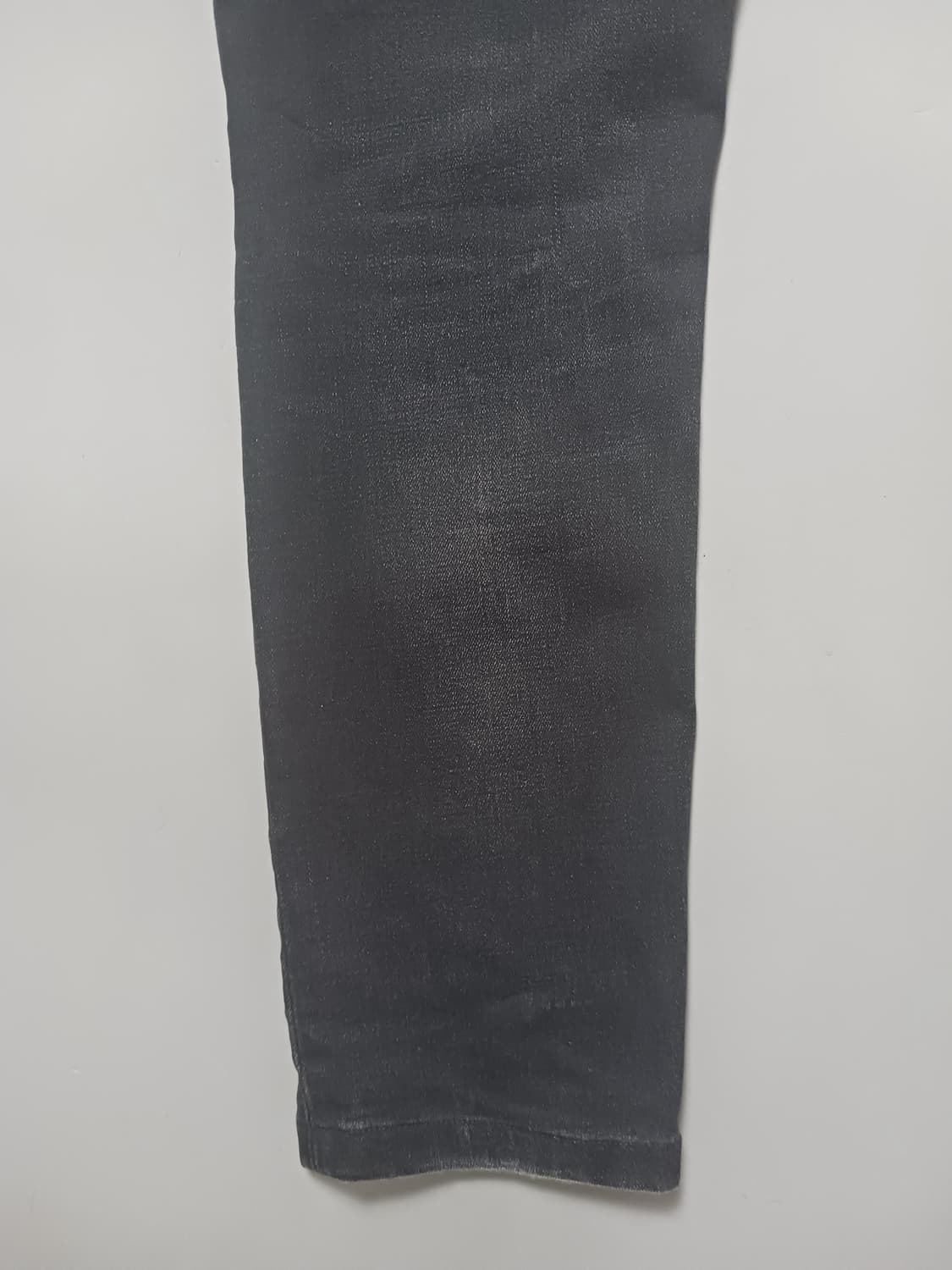 [32] 아르마니진스 데미지 슬림 블랙진 청바지 상품이미지9