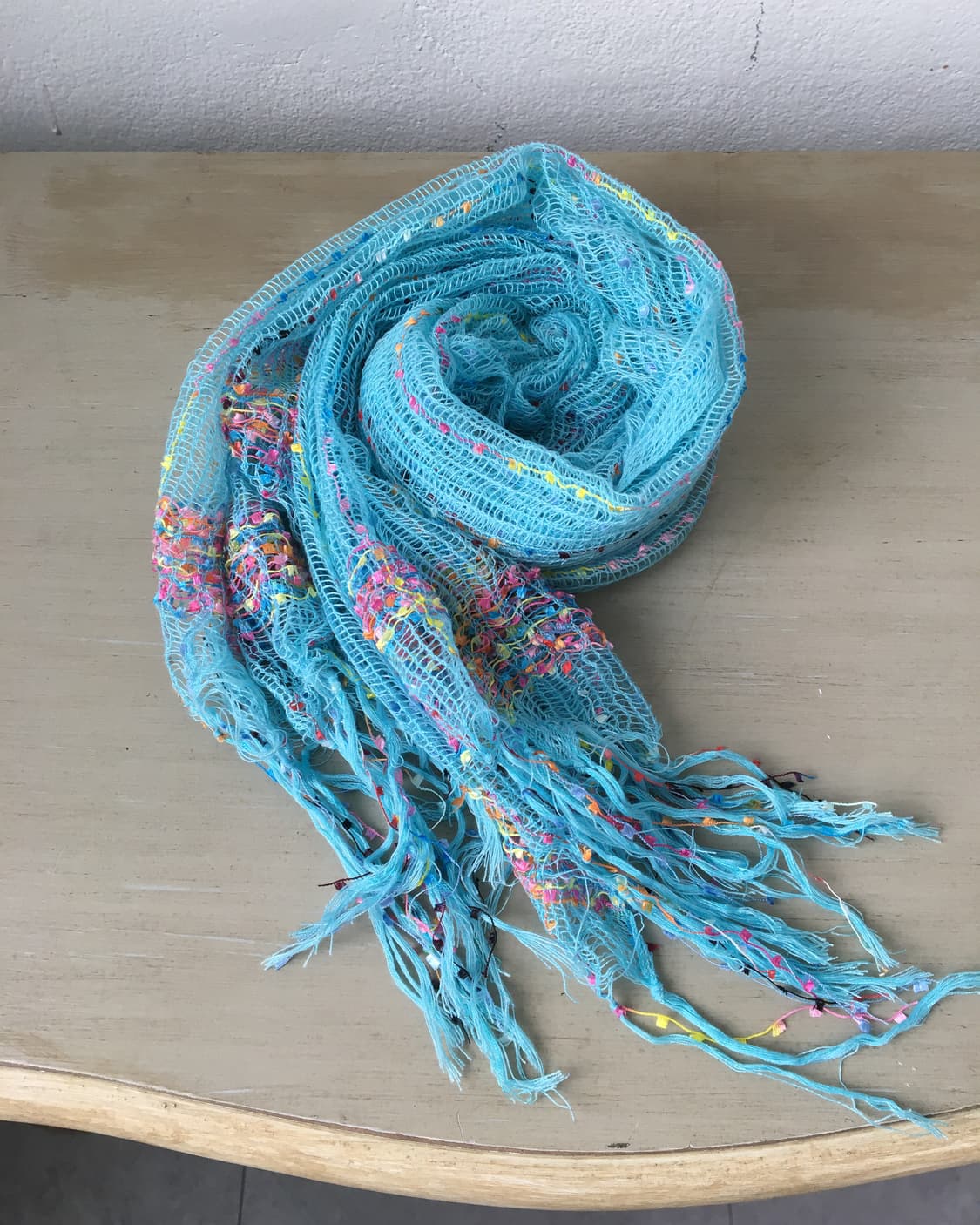  blue scarf 상품이미지1