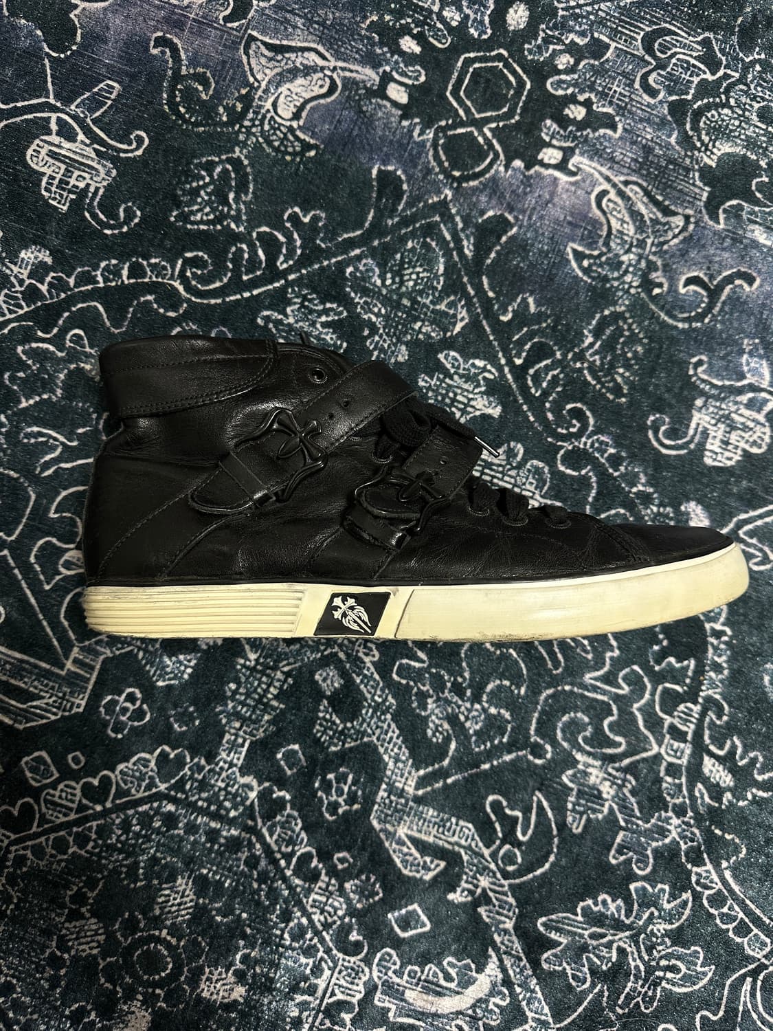 Mark Nason 레더 버클 하이탑 레이스업 슈즈 상품이미지2