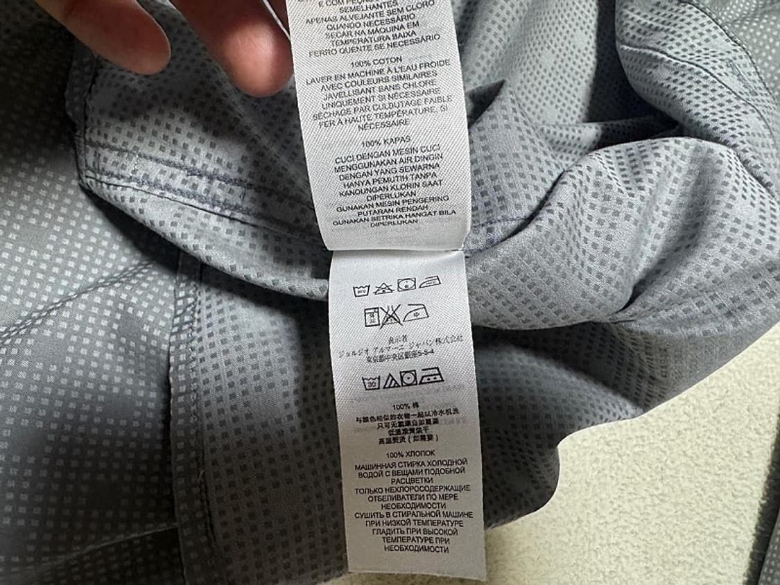 알마니 셔츠 남방 남성용 95사이즈 상품이미지6