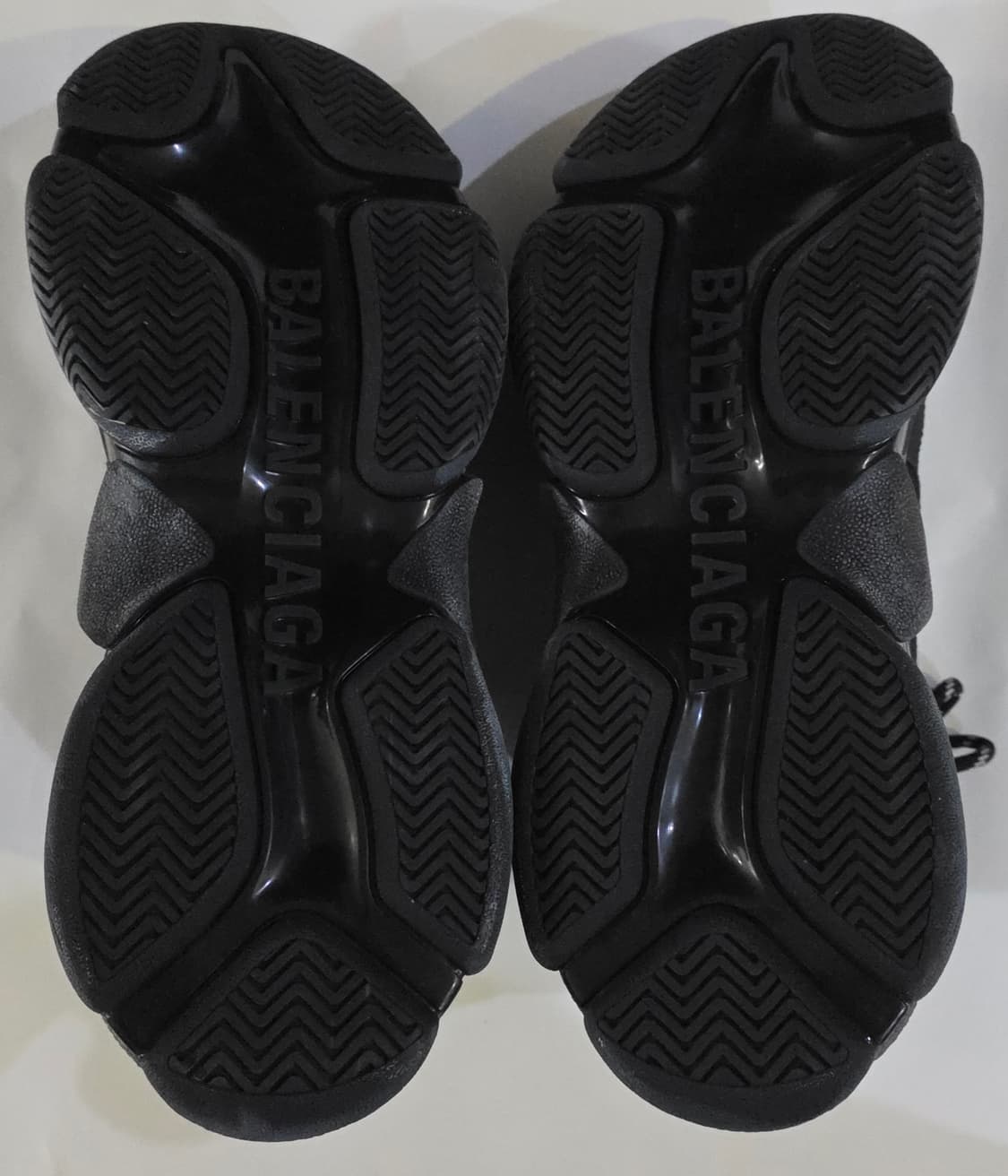 발렌시아가 트리플S 클리어솔 블랙 44 새 제품 상품이미지4