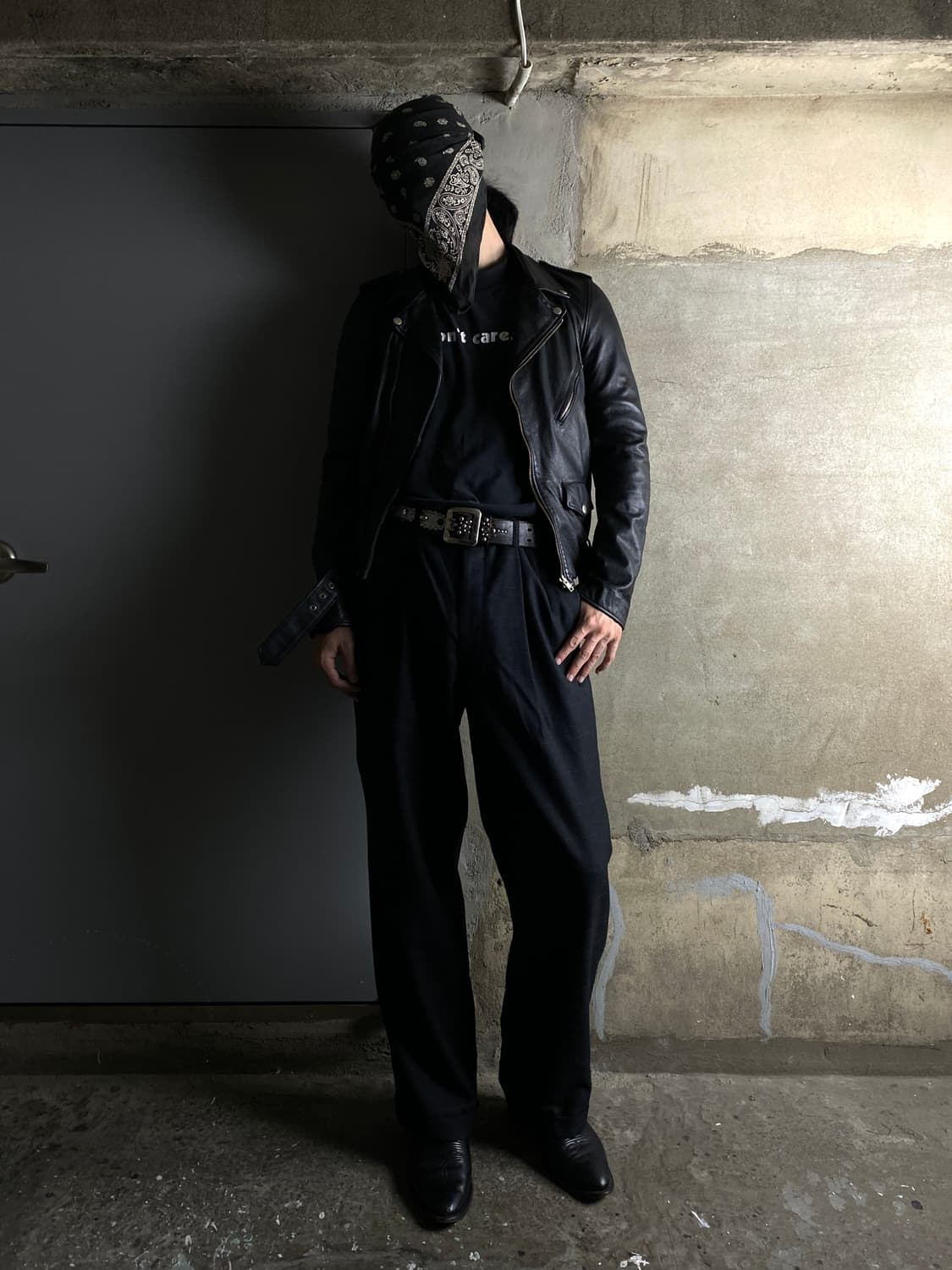 빈티지 레더 라이더 자켓 남자 라이더 소가죽 라이더 상품이미지9