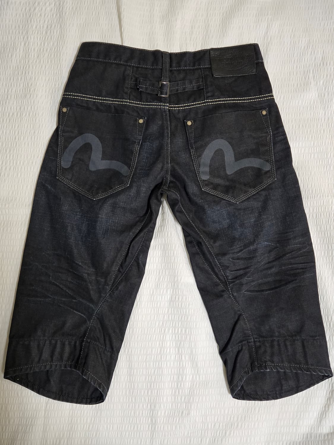 에비수 올드스쿨 한정판 코팅진 7부 30사이즈 상품이미지2