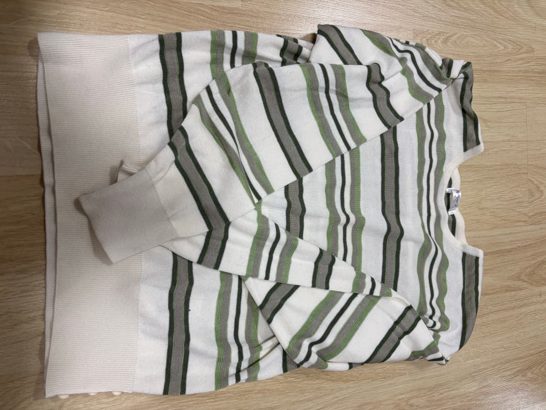 일본 줄무늬 니트 상품이미지1