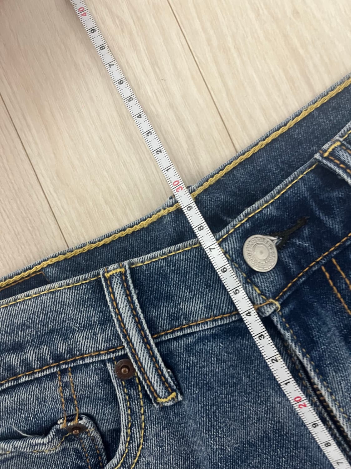 리바이스 513 슬림 스트레이트 데님 W28 L32 상품이미지5