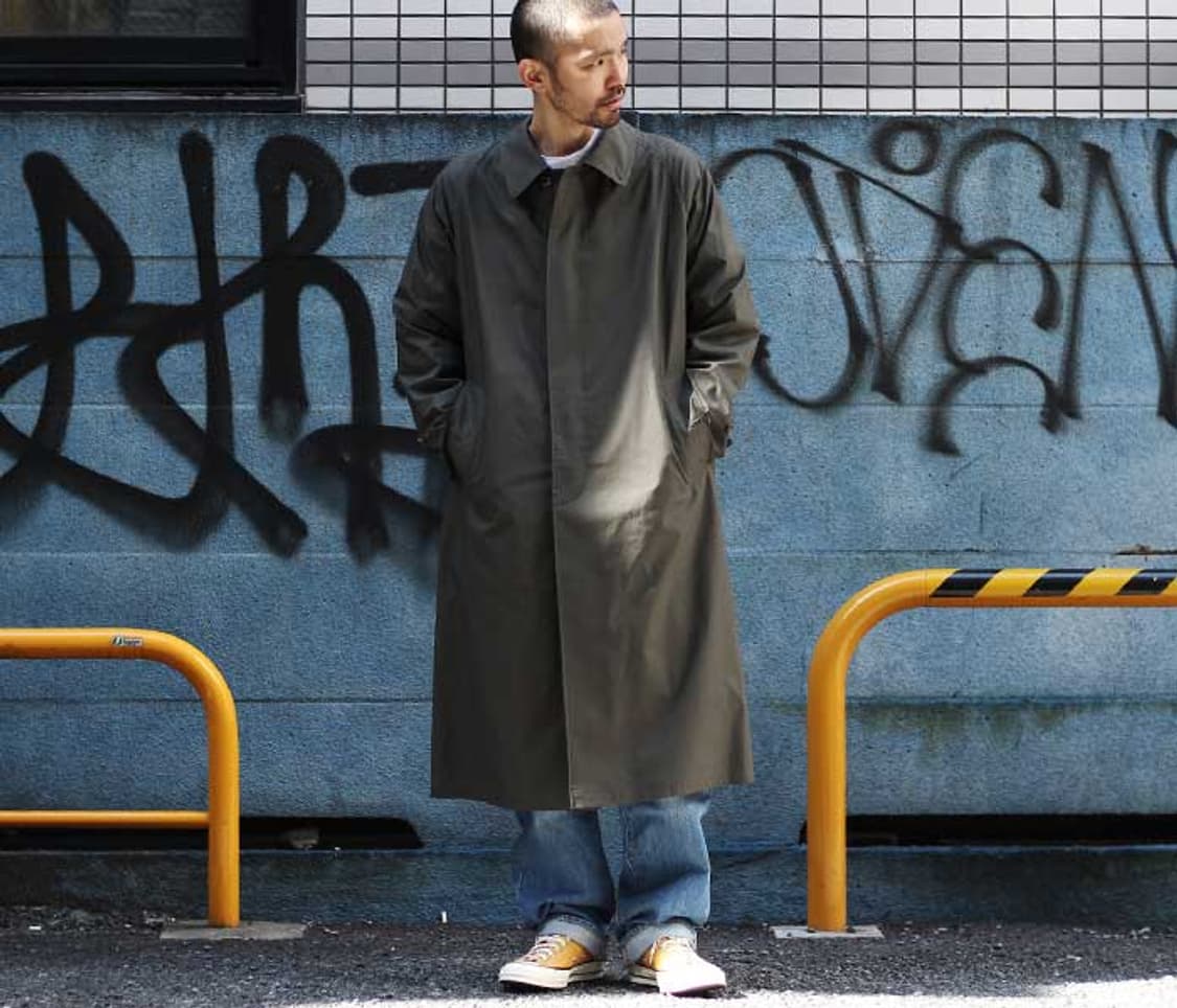 시오타 수빈코튼 타입라이터 발마칸 코트 상품이미지1