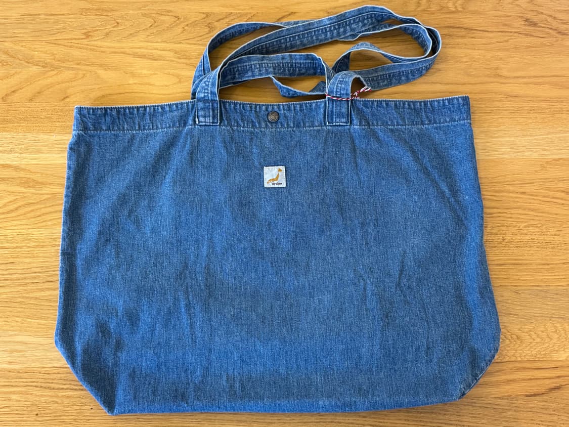 오어슬로우 데님 토트백 상품이미지1