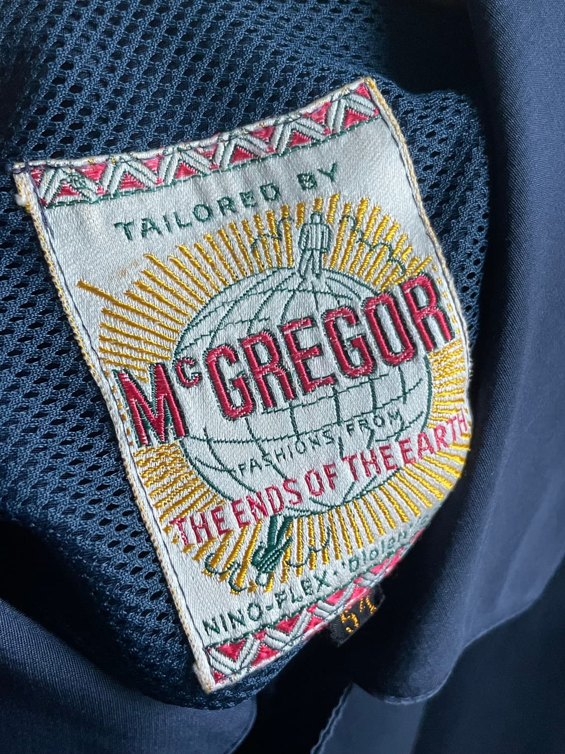 80s 맥그리거 네이비 드리즐러 자켓 54(L-XL) 상품이미지4