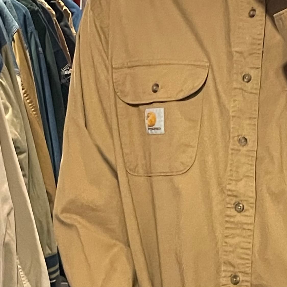 [IM] carhartt 칼하트 베이지 긴팔 셔츠 상품이미지6