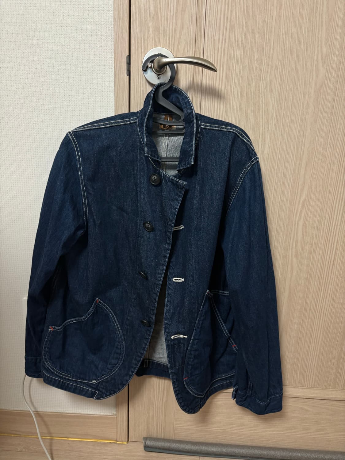 캐피탈 11.5온즈 데님 & 8온즈 데님 애플 맨 커버롤 인디고 상품이미지2