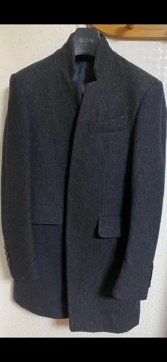 BON 본 울90% 싱글 코트 상품이미지1