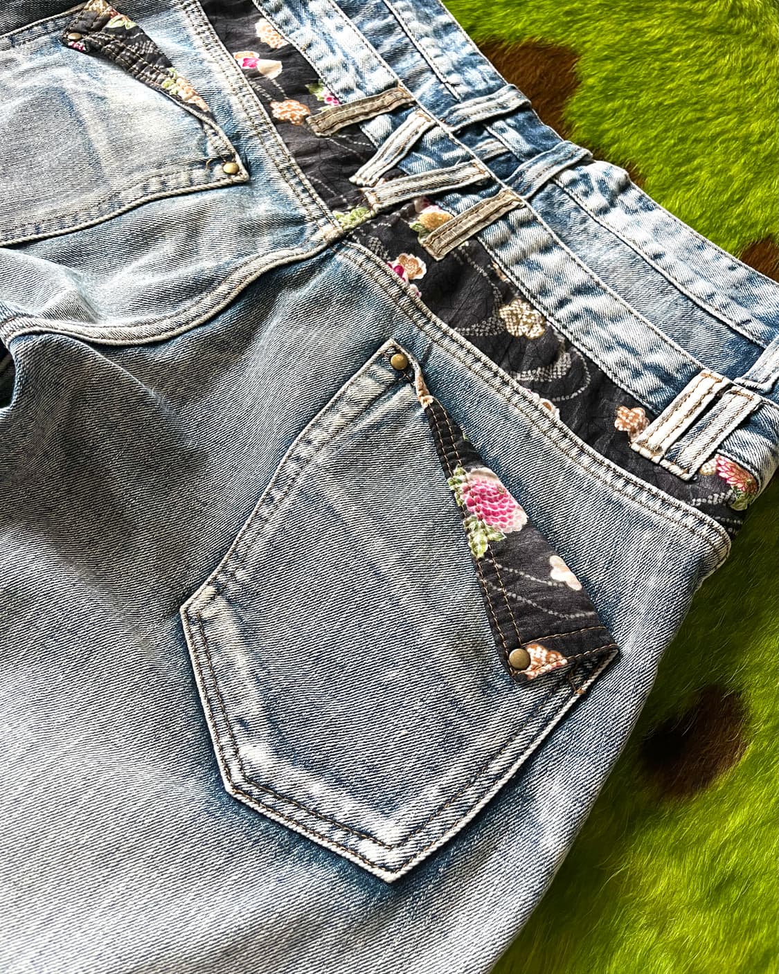 ~90s JACK SERIKA Vintage Denim Shorts 상품이미지9