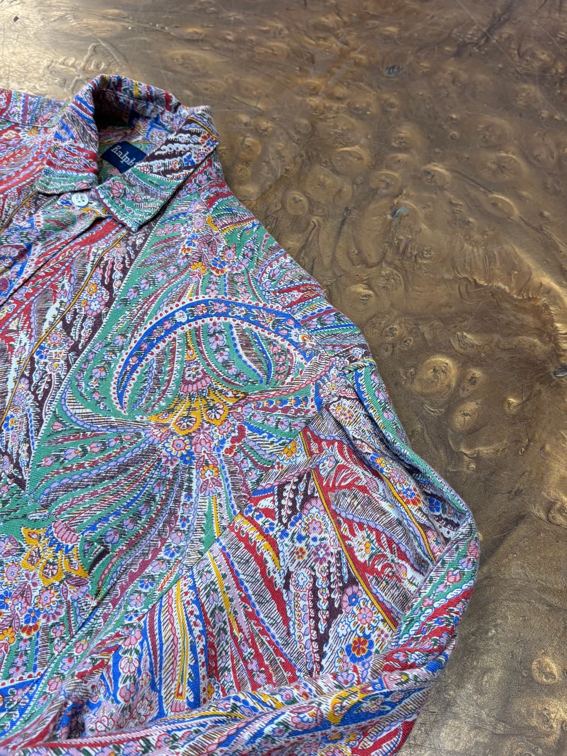 Ralph Lauren 랄프로렌 울혼방 패턴 셔츠 상품이미지3