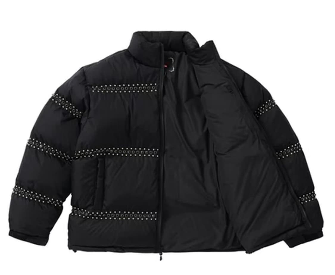 Supreme x B.B Simon Studed Puffer Jacke 상품이미지2