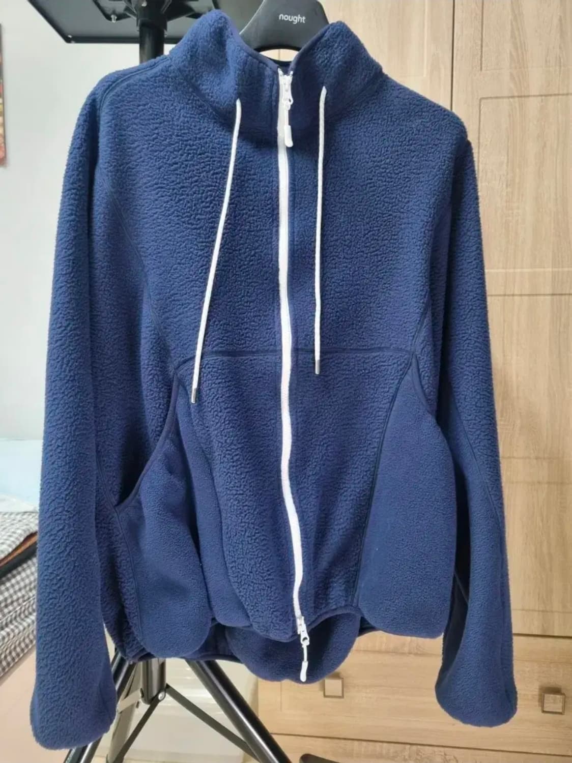 노우트 더블페이스 플리스 집업 점퍼 후리스 2 네이비 상품이미지1