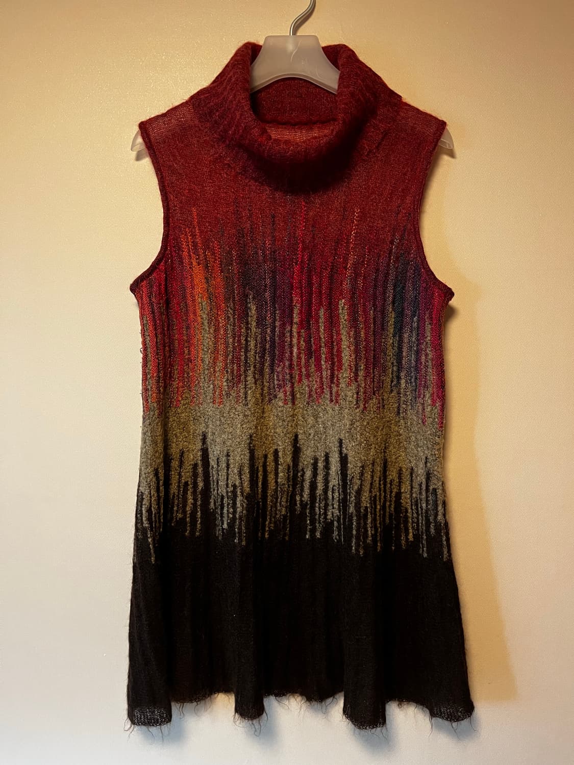 터틀넥 니트 원피스 상품이미지2