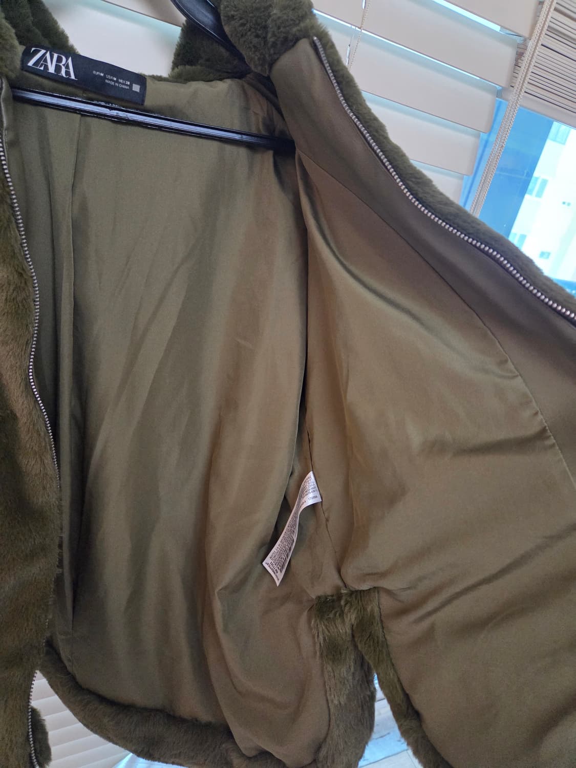 ZARA 퍼자켓 상품이미지3