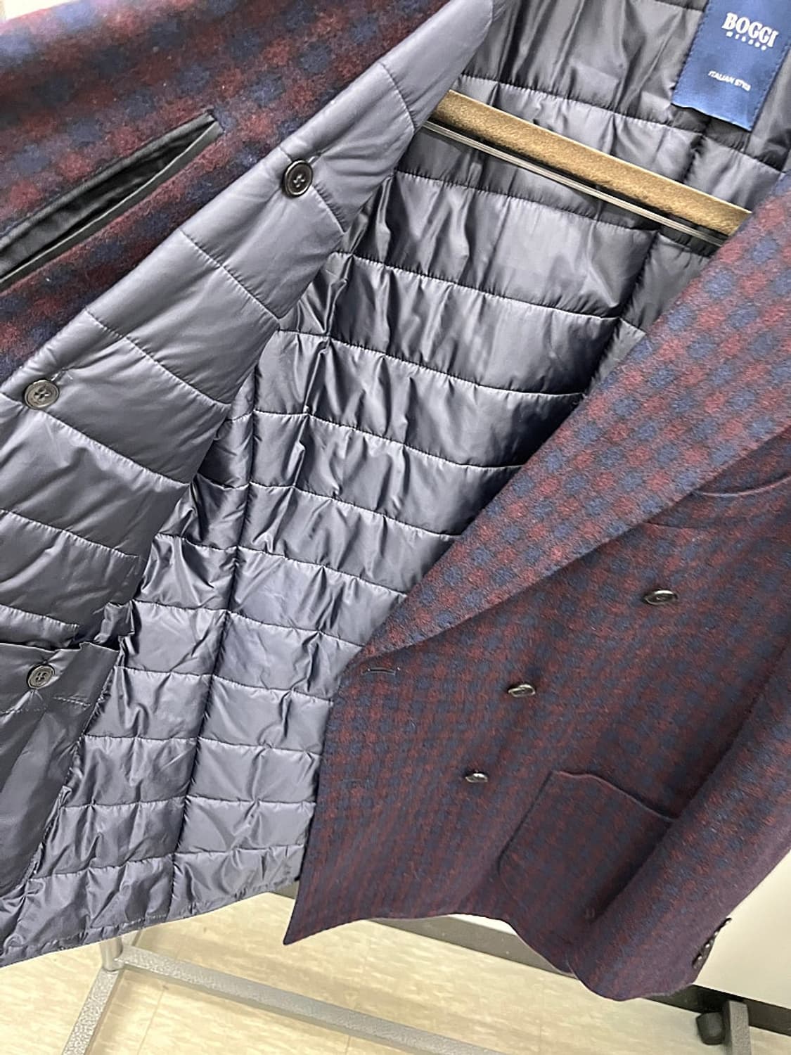100-105) 보기밀라노 패딩 더블자켓  상품이미지7