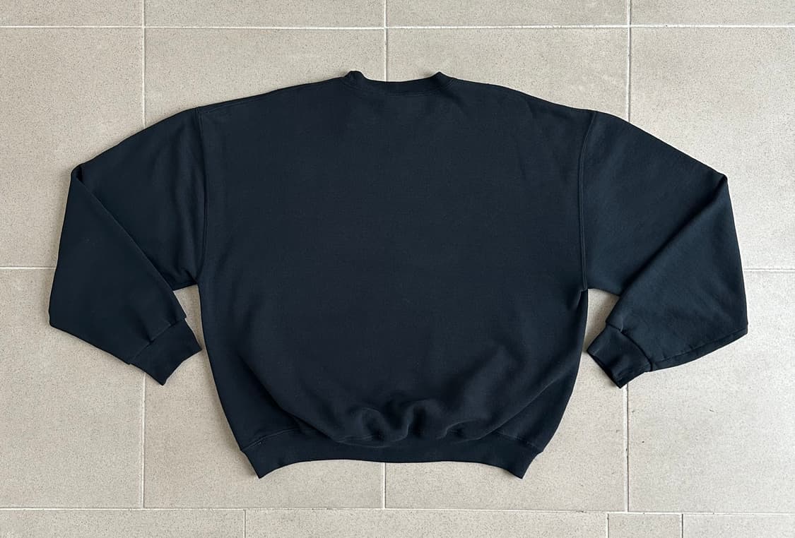 00s 빈티지 러셀 스웻셔츠 블랙 XL 상품이미지2