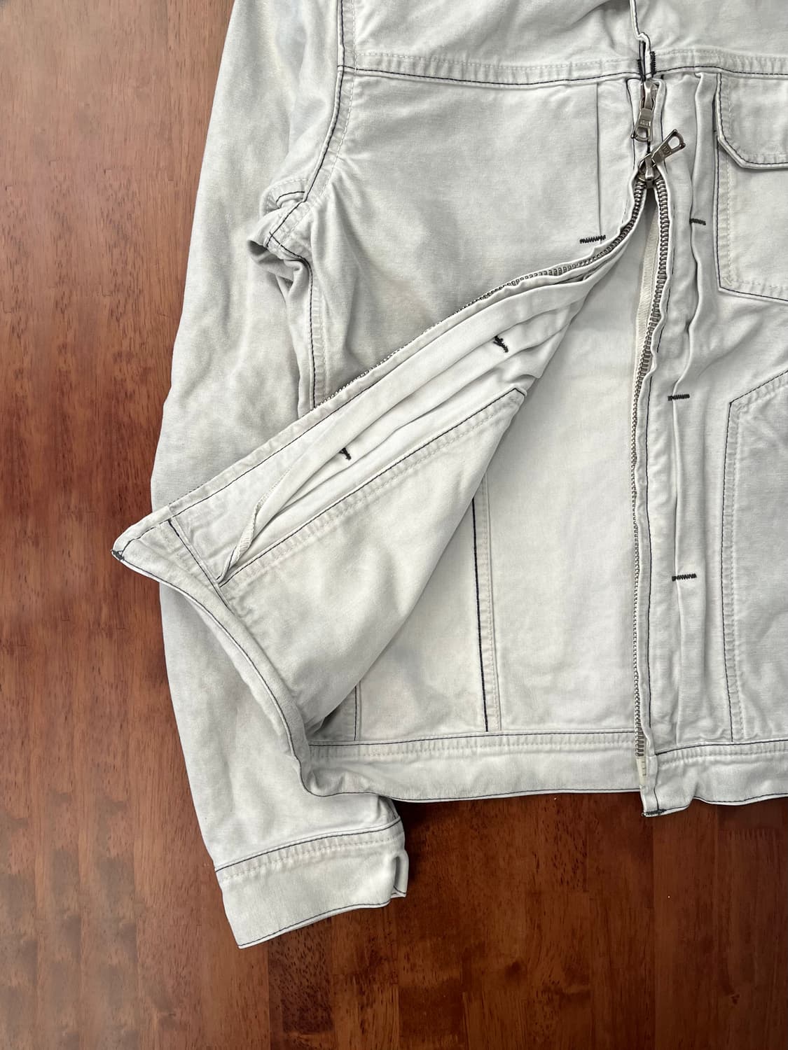 wjk 데님 집업 자켓 상품이미지7