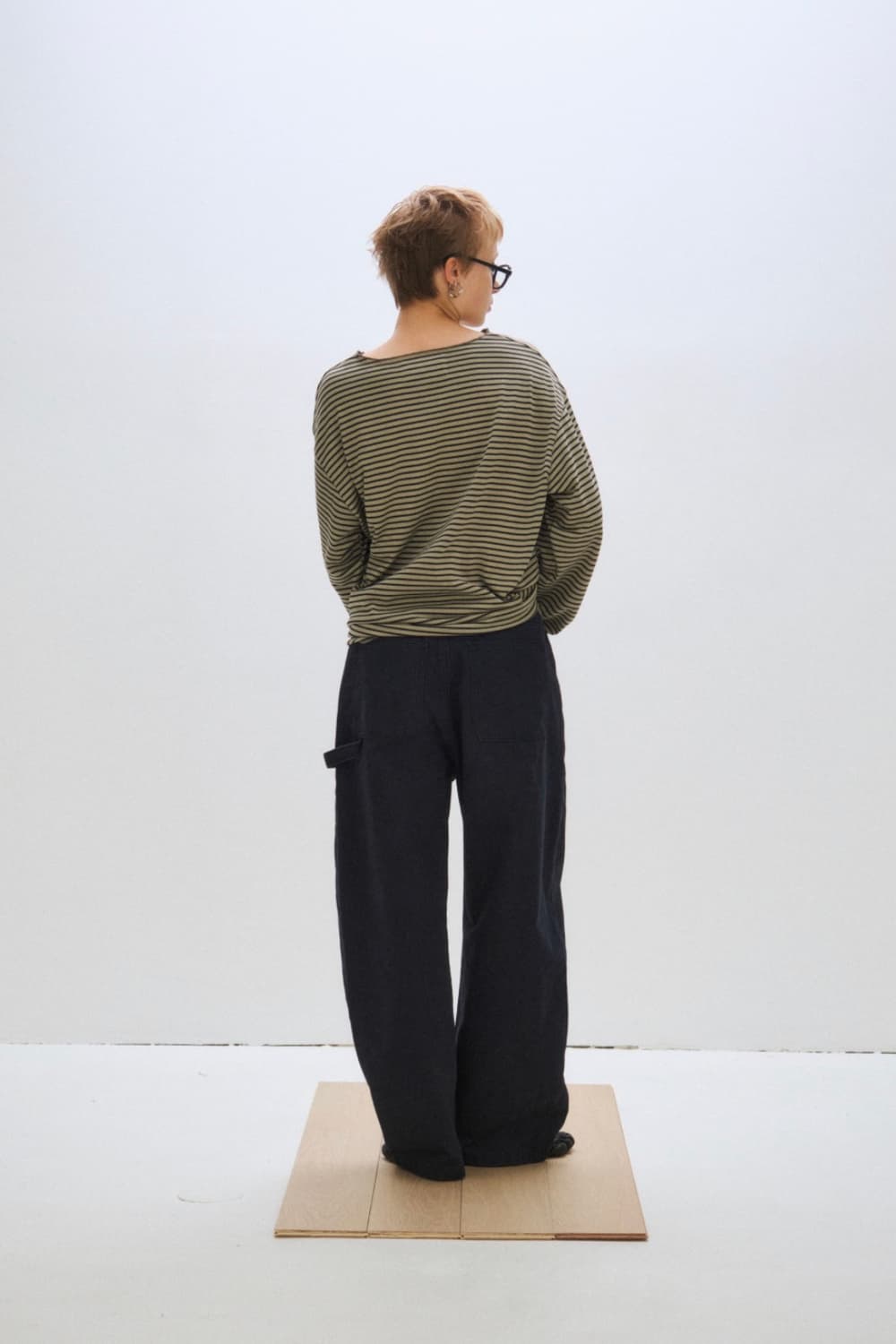 CARPENTER CHINO PANTS, NAVY 상품이미지3
