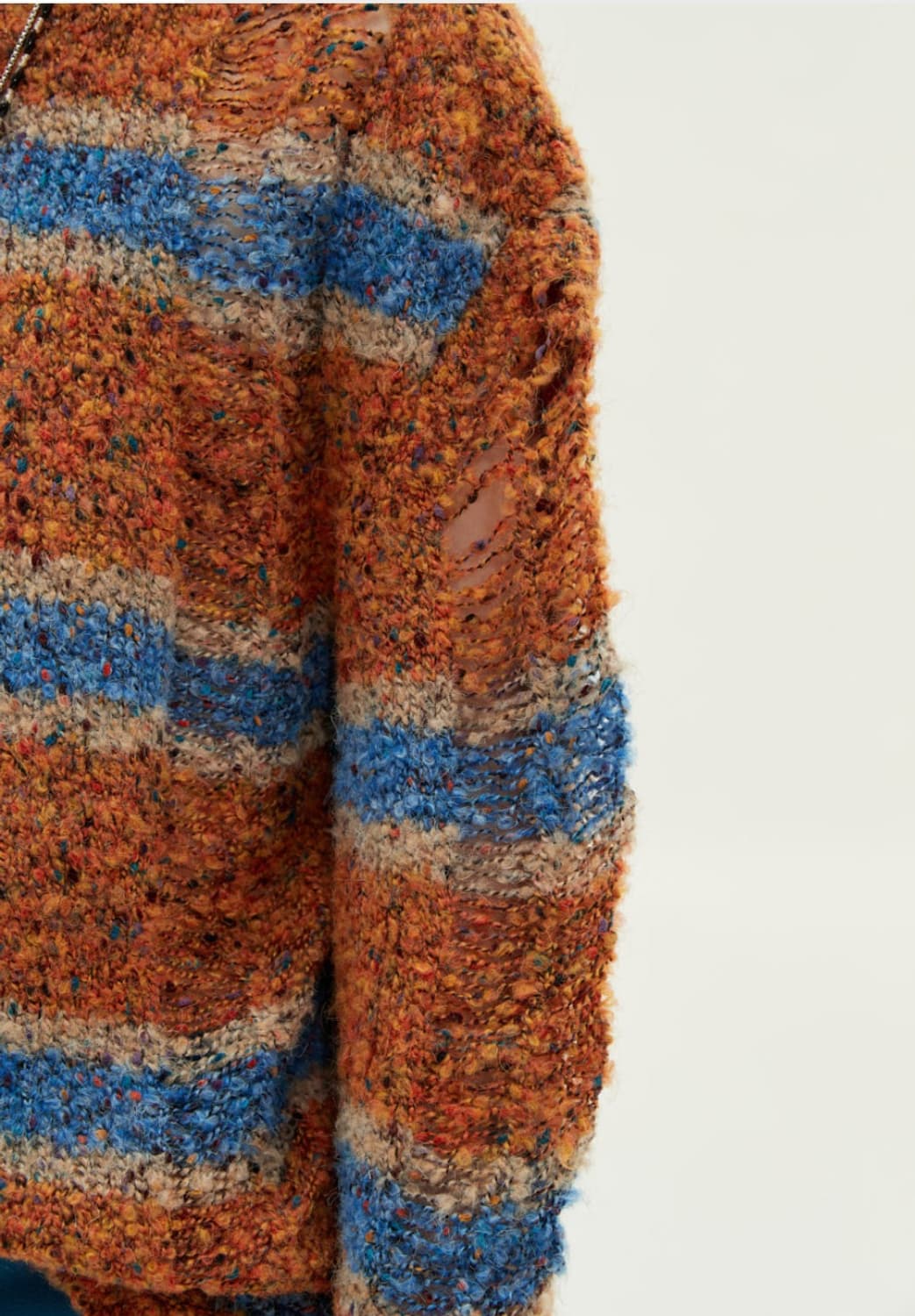 Bosnia Stripe Crew-Neck Sweater 상품이미지5