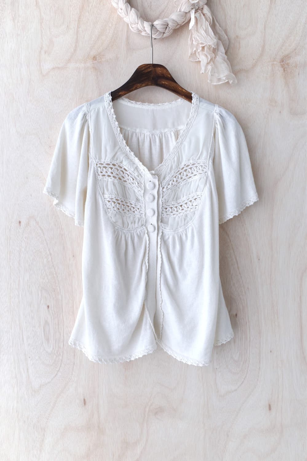 crochet half blouse 상품이미지1