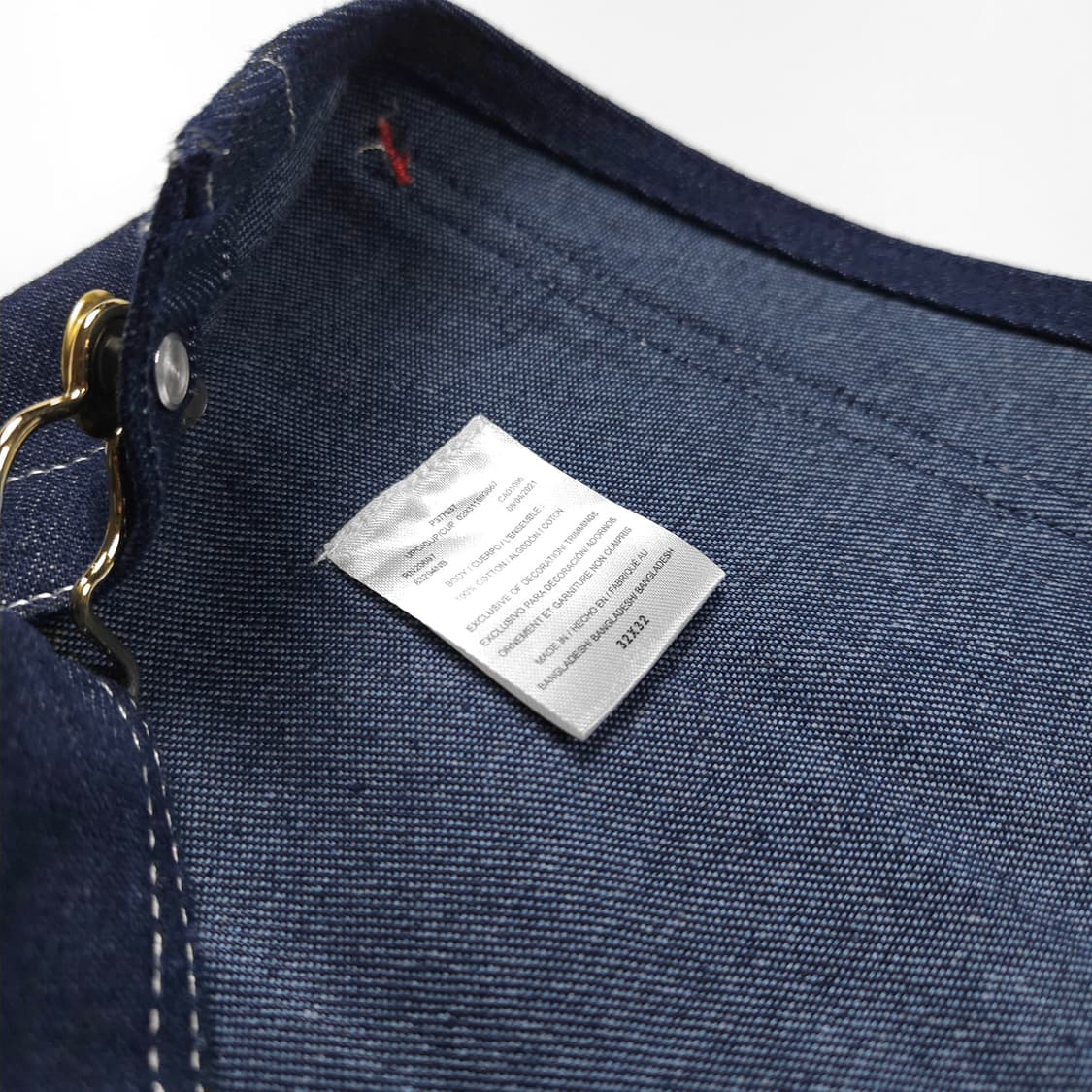 디키즈 USA 오리지널 박시핏 데님 오버롤 (L) 상품이미지8