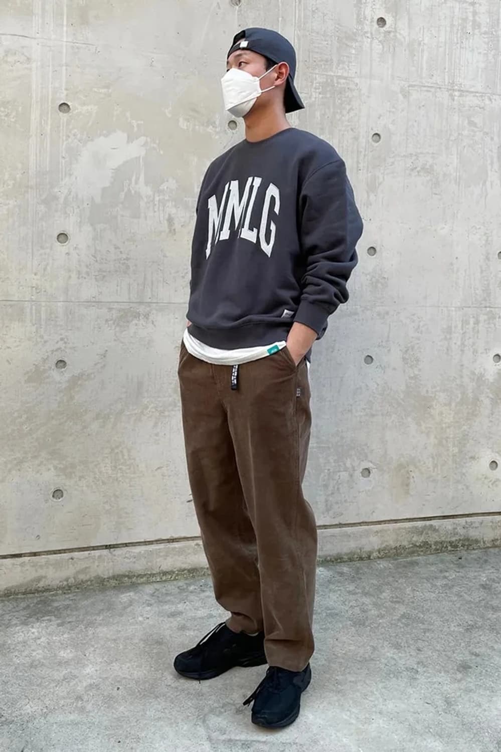 MMLG 21FW 코듀로이 세미 와이드 팬츠 PN5797 상품이미지2