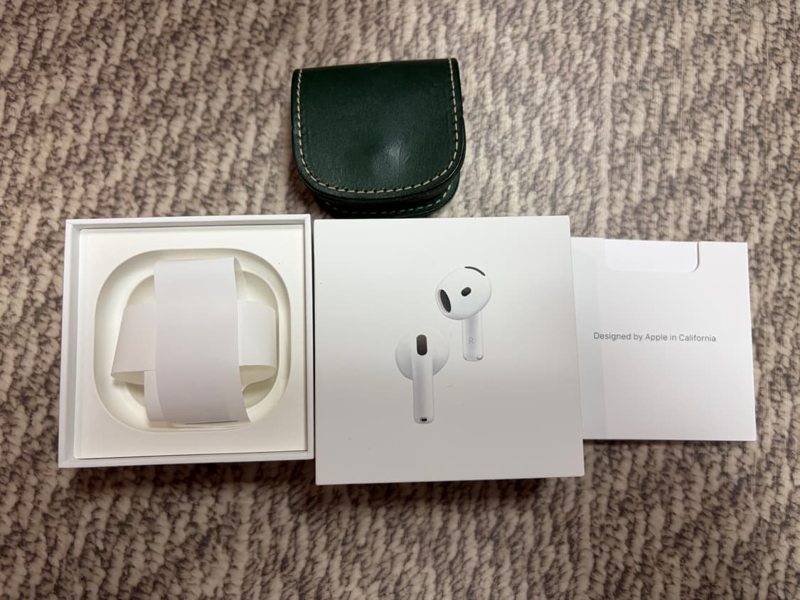 애플 에어팟 4 노이즈캔슬링O 상품이미지5