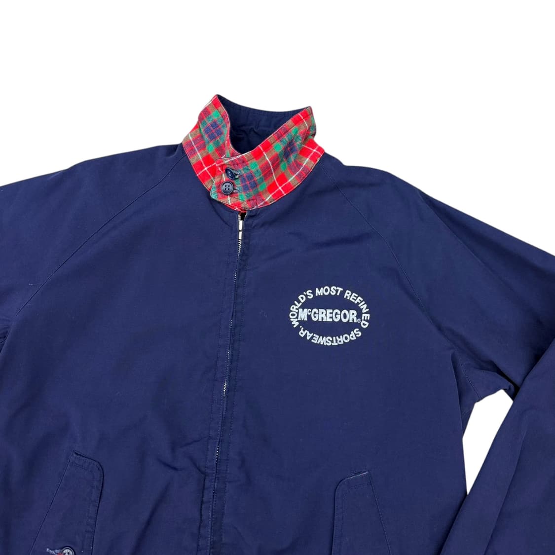 빈티지 맥그리거 네이비 블루종 코튼자켓 상품이미지4