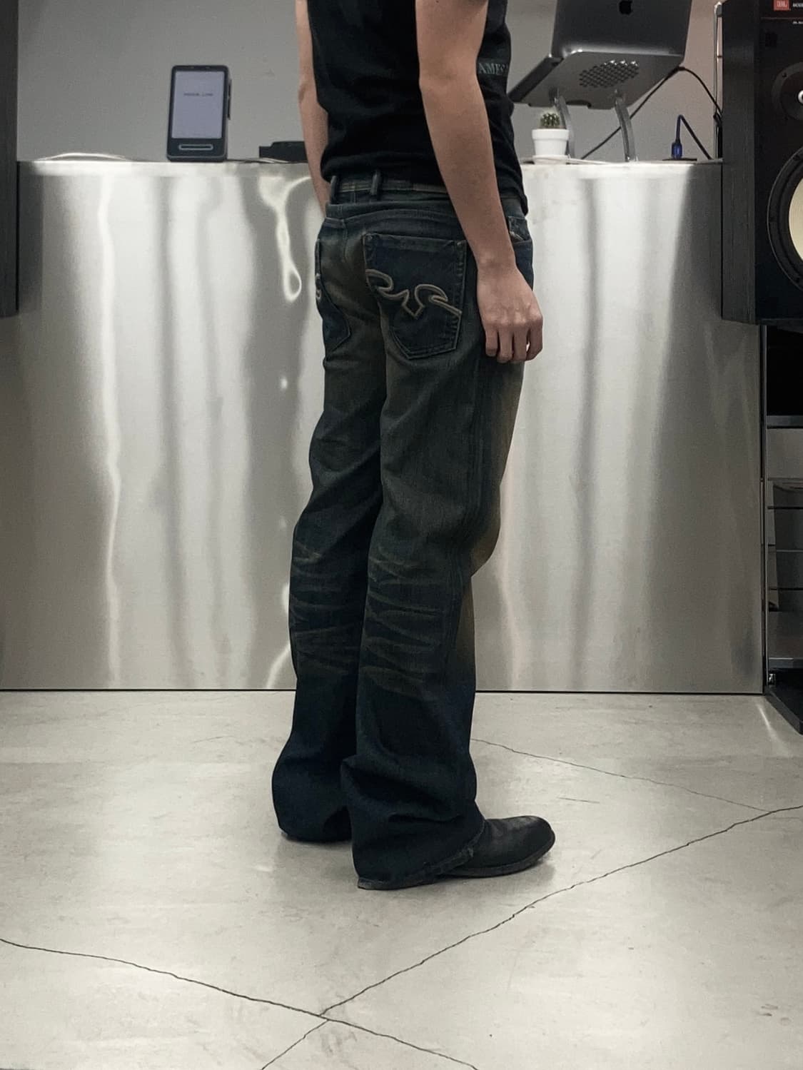 디젤 ZAGHOR 플레어 팬츠 상품이미지2