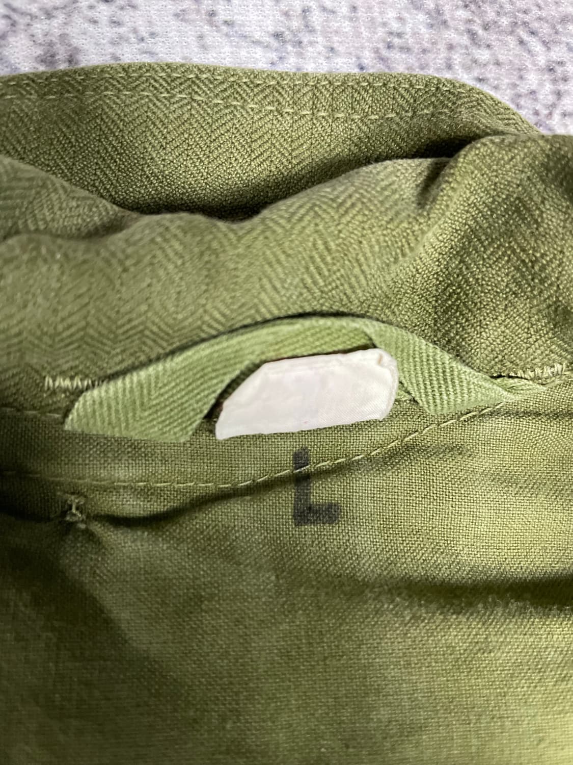 60s Danish military HBT field jacket 상품이미지5