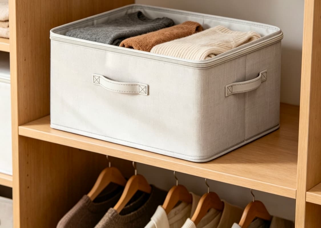 미개봉 수납함 접이식 대용량 정리박스 공간절약 대용량 접이식 수납박스 상품이미지4