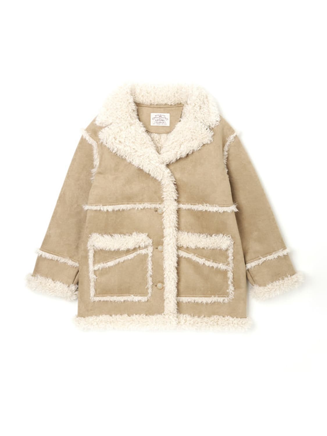 라츠유 무스탕 베이지 Camel Crest Mustang Beige 상품이미지2