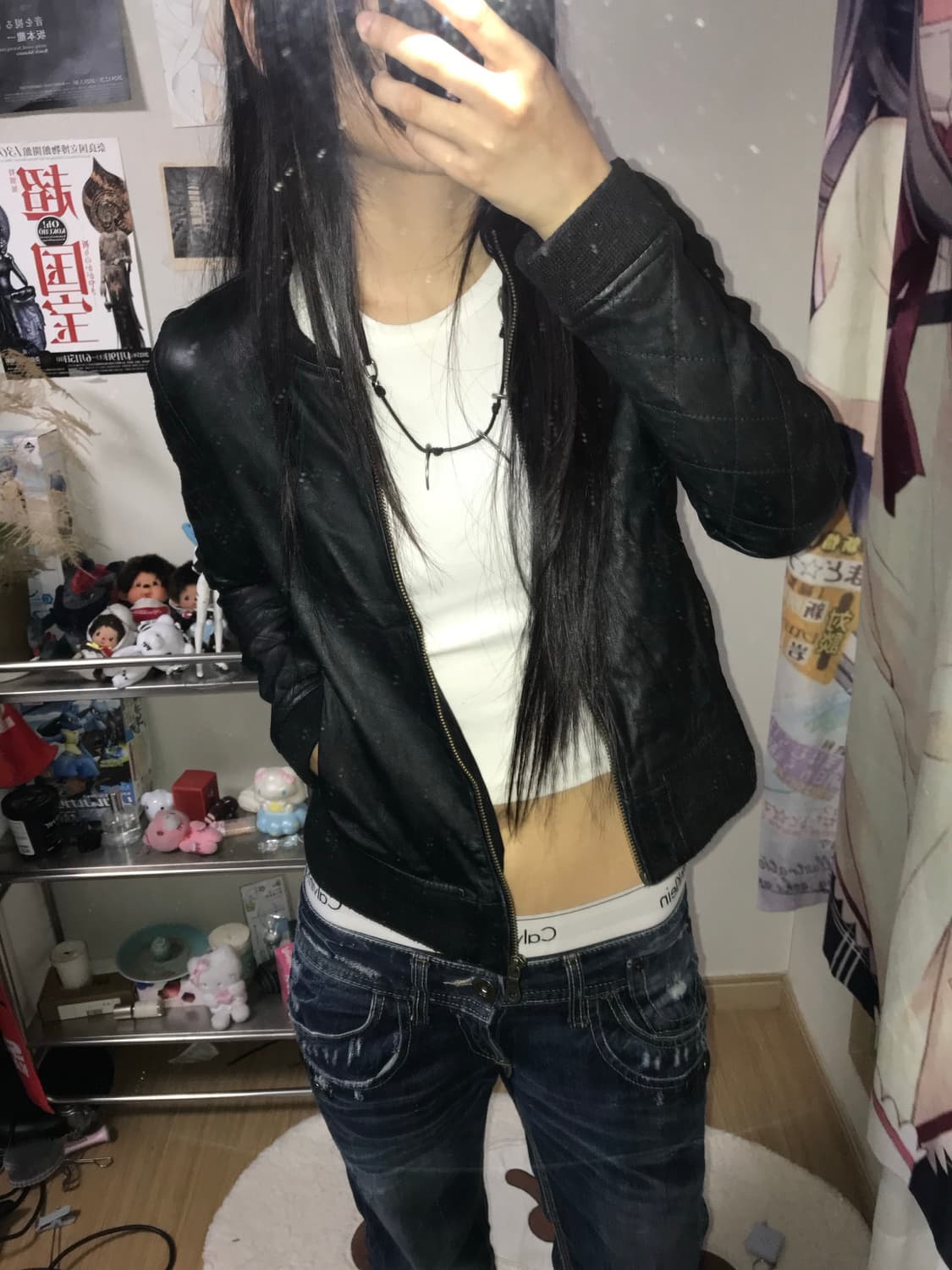 Jtp leather 재패니즈 램스킨 슬림핏 레더 자켓 상품이미지4