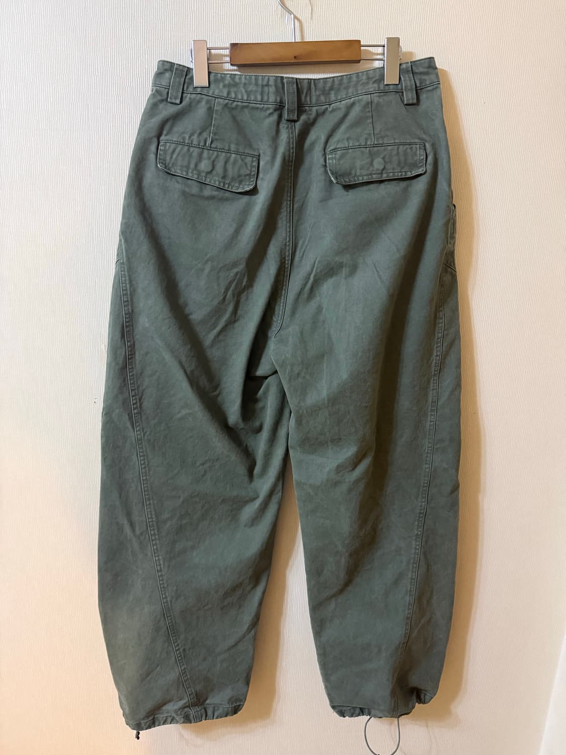 골든션샤인 Washed cargo pants_Khaki M사이즈 상품이미지4