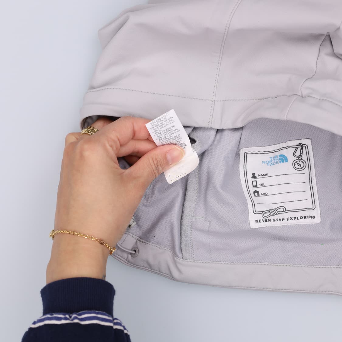 130 노스페이스 키즈 바람막이 0410H1 상품이미지6