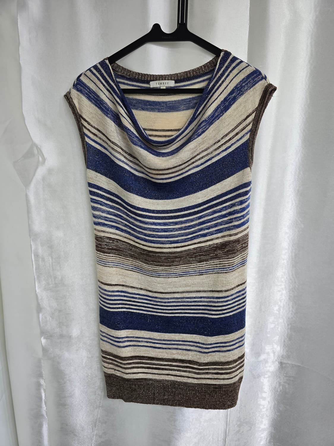 톰보이 TOMBOY 민소매 니트 원피스 (1644) 상품이미지1