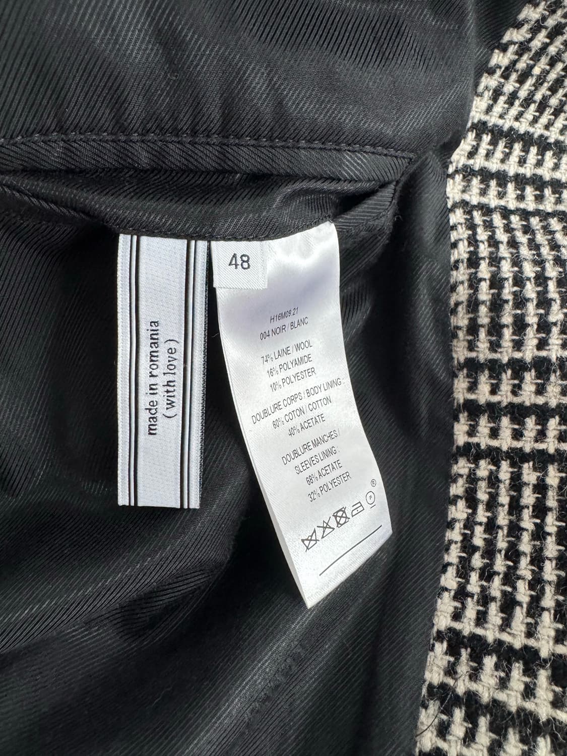 Ami Check Coat 상품이미지7