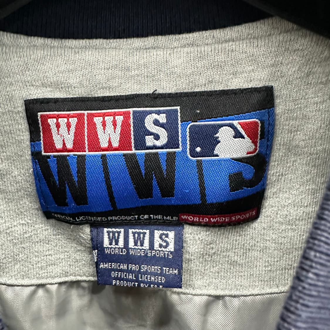 100 WWS 양키즈 남자 베이스볼 자켓 상품이미지4