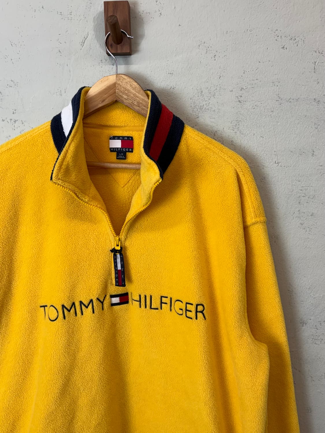 타미힐피거 90s 올드스쿨 하프집업 후리스 상품이미지2