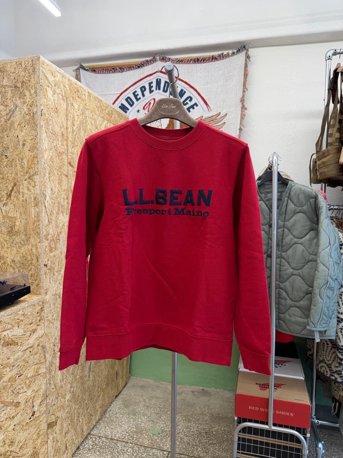 엘엘빈 L.L.BEAN 맨투맨 상품이미지1