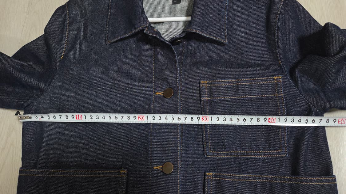 (착샷) 코스 COS 데님 자켓 패치 포켓 상품이미지7