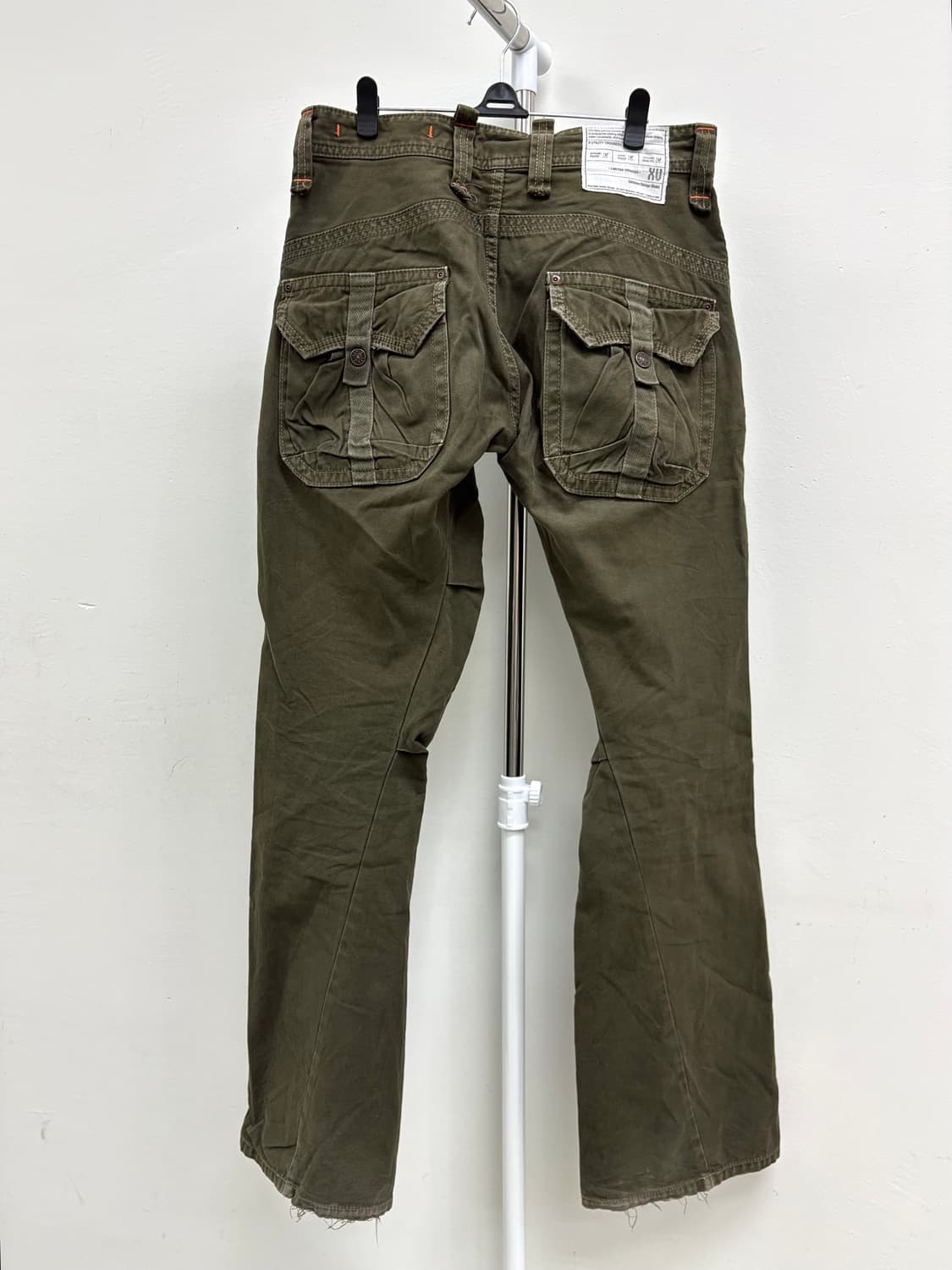빈티지 에드윈XV 로우라이즈 유틸리티 카고 팬츠 y2k 상품이미지7